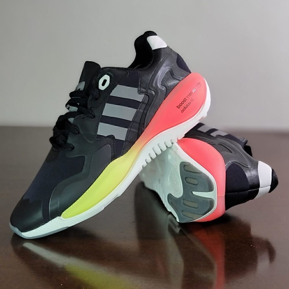 Adidas Originals ZX Alkyne Neo Tokyo Men's Shoes Size 10 Black Grey White Red